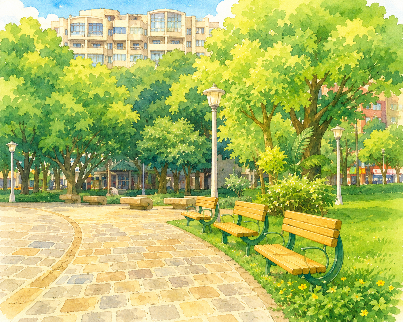 公園慢生活